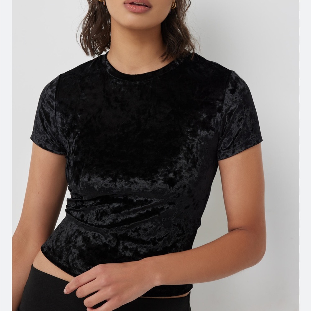 Brand New Ardene Velvet Top